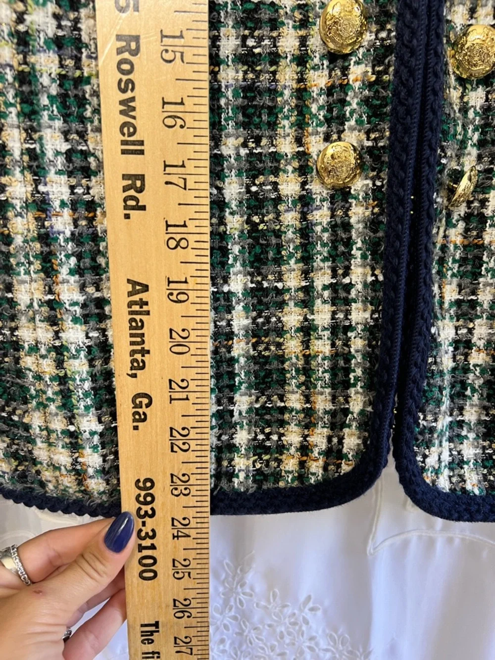 Talbots nwt contrast